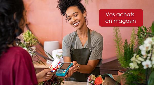 Paiements en magasin